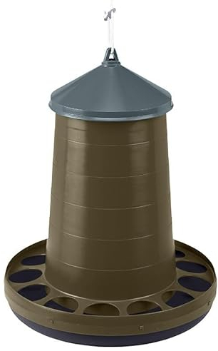 Futtertrog für Hühner zum Aufhängen, 16 kg, Maße: 46 x 55 cm