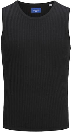 Jormarrakech stickad linne, svart, XL