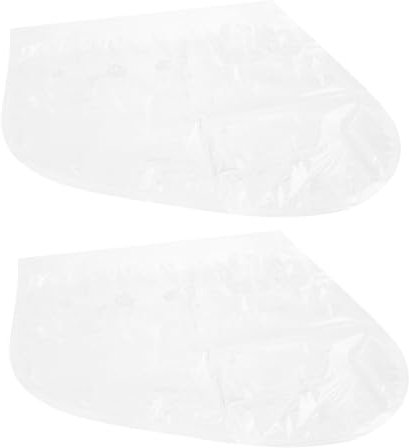 Mikinona 2paare Hornhautentferner Fußmaske Peeling-masken Für Hause Reisen Weiß Sauber Zart Prall Strahlend Reduzieren