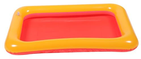JOINPAYA Tragbarer Aufblasbarer PVC Sandtisch 23,6 X17,7 Für Kinder Vielseitiges Wasserspielzeug Und Kleiner Pool Geeignet Für Innen Und Außenbereiche Wie Garten Und Schwimmbad
