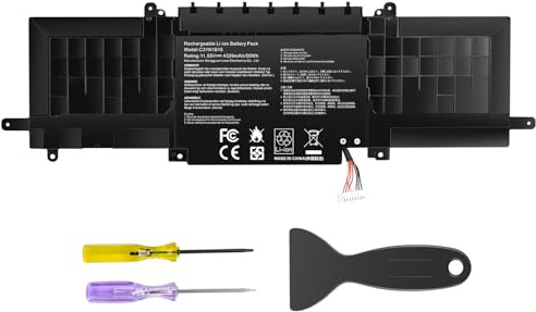 ASUNCELL 11.55V/50Wh C31N1815 Batterie d'ordinateur Portable pour ASUS ZenBook 13 UX333 UX333F UX333FN UX333FA RX333FN RX333FA U3300FN BX333FN C31N1815 0B200-03150000 3ICP5/70/81