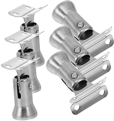 Soporte de Pasamanos de Acero Inoxidable 6 Piezas Escalera