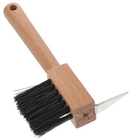 BESPORTBLE Recortador de Pezuñas para Ganado Cepillo de Madera, Herramienta Portátil Resistente, Tamaño Compacto para Reparación de Cascos, Uso para Caballos, Ovejas y Cabras