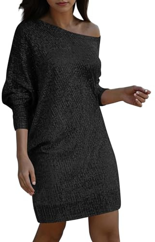Vestidos De Fiesta Mujer Elegantes Vestidos Elegantes Mujer Tallas Grandes Boho Novia Largo Ceremonia Invierno Lentejuelas Trajes Chic Coctel Vestir Ropa 11#Negro XXL