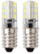 Bombilla frigorífico LED E14 2W (equivalente de bulbo del halógeno 10-25W) Blanco frío 6000K, Diseño impermeable, 2 unidades