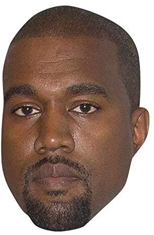 Star Cutouts SM301 Kanye West Spaß für Familie, Freunde und Fans, Mehrfarbig, Einheitsgröße