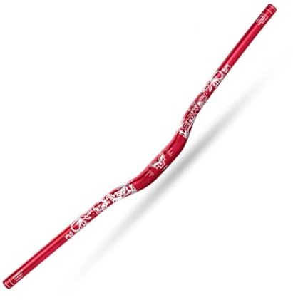 HONSUN Mountainbike-Rennrad-Lenker, 31,8 mm, MTB, Mountainbike-Lenker, 720 mm/780 mm, XC-Fahrradlenker (Farbe: bunt) (Rot (780 mm))