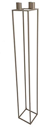 tradeNX NX® Design Kerzenständer Kubus Cube Gold (115 cm)