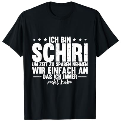 Fußball Schiri Schiedsrichter Fußball T-Shirt
