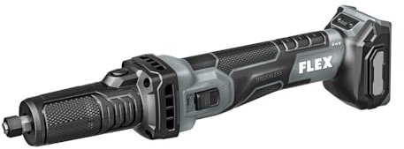 FLEX FX3211-Z - Herramienta de amoladora inalámbrica de 24 V sin escobillas de 1/4 de pulgada y 28.000 rpm de velocidad ajustable, batería y cargador no incluidos