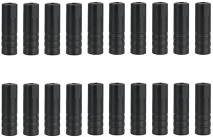Fahrradrahmen Kabelklemme Befestigung Deemount-Kabelkappen for 4-mm-Fahrradbremsdrahtende, 5-mm-Umwerfer-Schaltzug-Kabelgehäuse, Aderendhülsen, Schutzgehäuse Fahrradkabel Rohrschelle(Plastic 4mm 500pc
