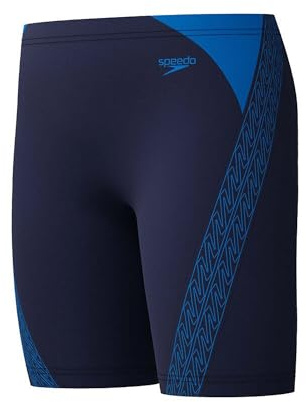 Speedo HyperBoom Splice Jammer - Bañador para niños, color azul, azul, 13-14 Años