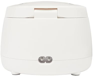 Pulitore ad ultrasuoni con 3 lampade UVC, pulizia a 360°, pulizia a ultrasuoni per protesi dentarie, allineatore, binario, gioielli, bianco