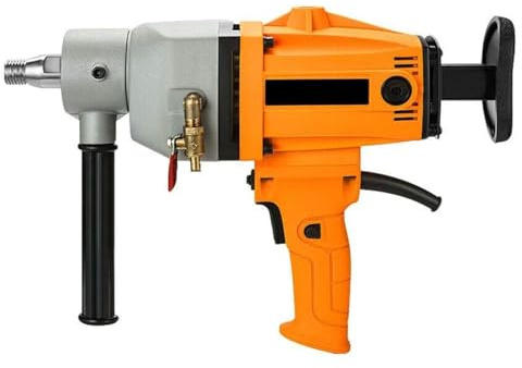 Diamond Core Drilling Machine 2000W, Wet/Dry Drill Rig, Φ160mm Drilling Diameter, No-Load Speed 0-1800r/min for Concrete Drilling