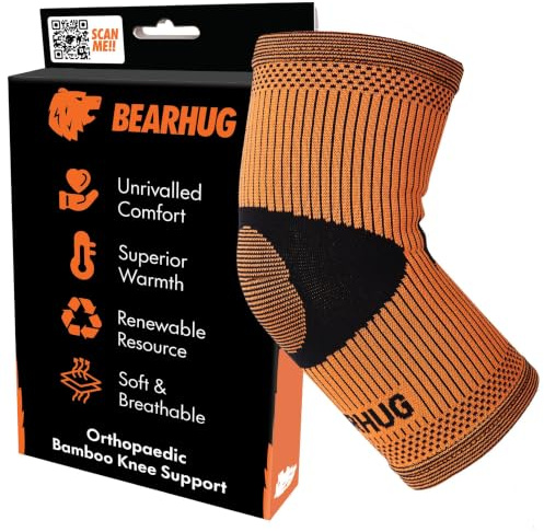 Bearhug Bamboo Elbow Support – Brace for Men, Women & Weightlifting