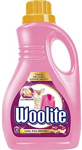 Woolite Lessive Laine Soie Délicats à la Kératine 1,5 (Lot de 3)
