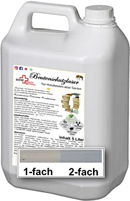 Biene+ Beutenschutz Lasur Anthrazit 5l im Kanister