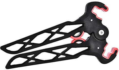 Drfeify Bogenschießen-Bogenständer, Zusammenklappbar, Tragbar, für Compound-Bogen, Gliedmaßenklemme, Stand-Halter, Beine, Rack-Halterung für Bogenschießen, Zielschießen (Lange Ausführung