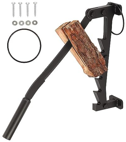 Spaccalegna Per Legna Da Ardere Spaccalegna A Parete Con Leva Manuale, Accendilegna Portatile Per Caminetti Domestici Forni Per Pizza Da Campeggio Saune Griglie Per Barbecue A,A