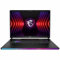 MSI Raider GE78 HX 14VIG-665XES Gaming-Laptop, 17 Zoll, 16:10 QHD+ 240 Hz (Intel Core i9-14900HX, 32 GB RAM, 2 TB SSD, RTX 4090-16 GB, ohne Betriebssystem) Core Black, Spanische QWERTY-Tastatur