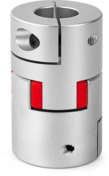 Accoppiamento Flessibile in Alluminio da 15mm a 19mm, D40-L65 Albero di Accoppiatore Prugna Flessibile per Stampante 3D, macchina CNC e servomotore a gradini