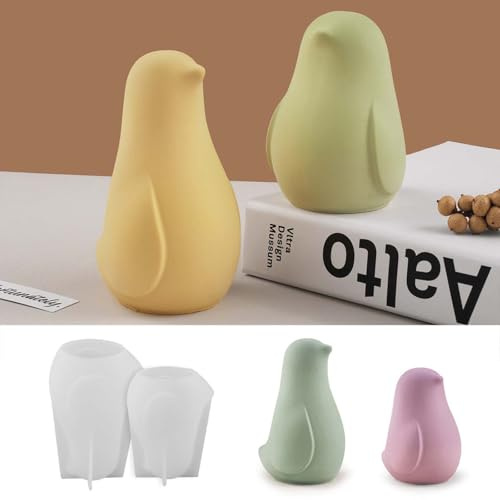 SVOCK Silikonform für Vögel, 2 Stück, Bastelform, Frühling, Ostern