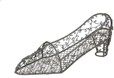 Gwenys Haus Scarpa metallica per piantare, lunghezza 19 cm