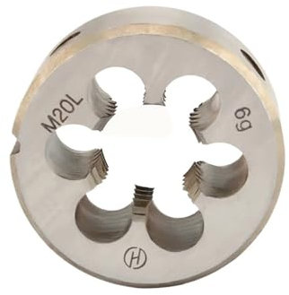 runde Gewindeschneidbacken, Rundes Gewindeschneideisen Linksgewinde Feinzahnung M6-M18 1 Stück(Left Hand M10x1.25)
