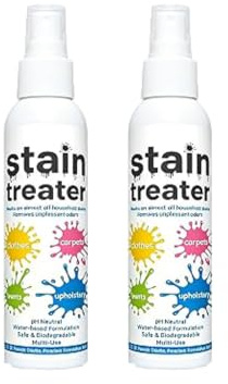 Détergent Détachant Pour vêtements,Stain Treater Spray détachant Pour Vêtements,Spray Anti-taches,Traitement Anti-Taches,Café,Linge,Sous-vêtements,Tissu 2PC