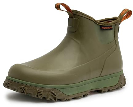 Grundens Men’s Deviation 6” Ankle Boot | Durable, Waterproof, Capers, M 14