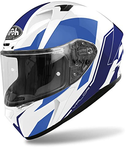 Airoh Helm Valor Wings Blue Gloss XL