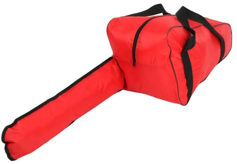Kettensägentasche, Oxford-Stoff-Kettensägen-Kettensägen-Tragetasche Tragbare Kettensägen-Tragetasche Universal-Kettensägen-Tasche Wasserdichte Kettensägen-Tragetasche mit Langem(20 inches-rot)