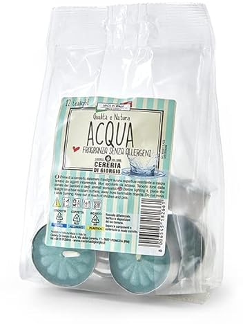 Tealight profumato Acqua - 12 pezzi - Senza allergeni