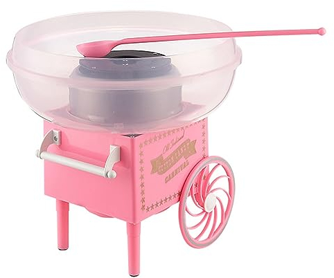Cotton Candy Machine, Electric Cotton Candy Maker, for Sugar Or Hard Candy, for Family Birthday Party,Pink