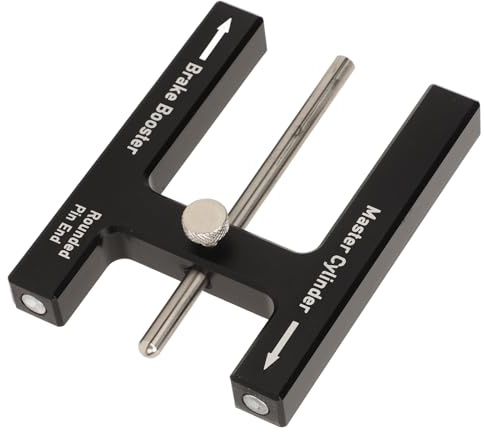 Brake Booster Push Rod Adjustment Tool, Master Cylinder Push Rod Length Gauge for Adjustable Braking Distance of Brake Pedal, Compatible