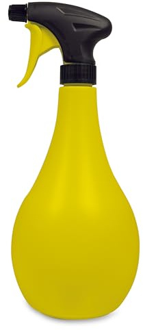 Mesto Handzerstäuber Maja Sun (Sprühflasche, 1 Liter, gelb Handsprüher, 360° Funktion, Pumpsprüher) 3111G