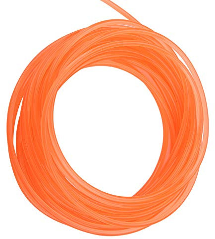 Orange Glatter PU-Polyurethan-Rundriemenantrieb, Getriebe, Verpackungsmaschine, Druckspinnmotor (6mm*10m)