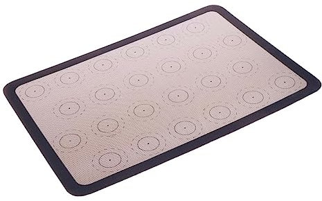 Amosfun Tapis De Cuisson Pour Four Tapis En Silicone Antiadhésif Feuille De Cuisson Pour Fondant Gris Lavable Au Lave-vaisselle