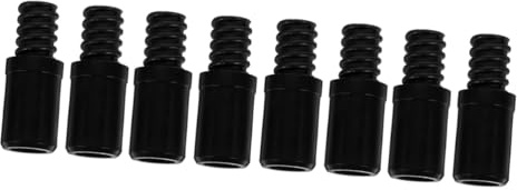 Healvian 8pcs Plastic Thread Tip for Broom Repair Threaded Tip Replacement Easy to Use Wide Compatibility