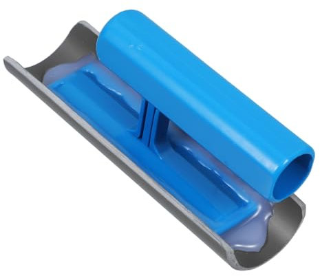 IWOWHERO Cazzuola Curva Per Calcestruzzo Utensile Per Finitura Di Bordi in Calcestruzzo Strumento Per Lisciare Attrezzo Per Posa Mattoni