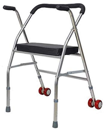 Relieve on walking Gehwagen für Senioren Rollator Leichtgewicht Gehgestell, Gehwagen Rollator mit Sitz für ältere Erwachsene Senioren Bequem Jubiläum