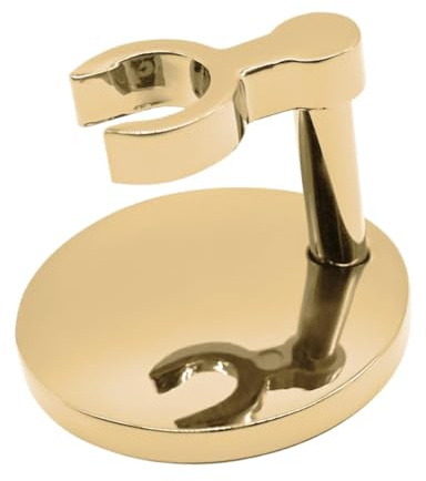 Sharplace Männer Rasierständer Metallstabilität Hochleistungs -Rasur -Accessoire -Rasierbasi, Rasierhalter, Duschbad, Badezimmer, Reisen, Gold