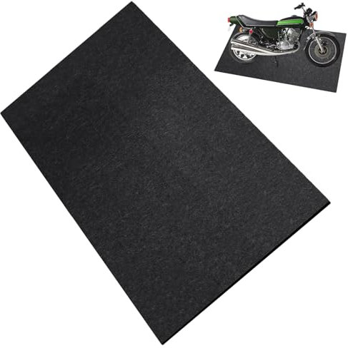 Generisch Alfombra antiderramamiento de aceite para garaje, protección impermeable del suelo, alfombra sin mantenimiento antideslizante, reutilizable para el mantenimiento del coche, taller, carrito