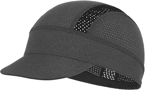 Cuffia da ciclismo, fodera per casco, 13 x 6 cm, in rete traspirante sotto i cappellini, visiera parasole per corsa, sci, campeggio, calcio, allenamento, pesca, escursionismo, ciclismo su strada
