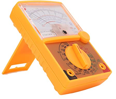 BAFOVY Analog Multimeter ABS Pointer Multimeter for TY Multiple Measuring Ranges High Definition Scale Back Support Design for Home Repair Students Electric Testing