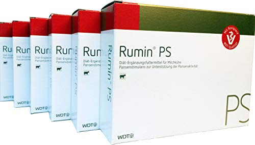 Rumin® PS 4 Boli á 100 Gramm - Diät-Ergänzungsfuttermittel für Milchkühe (WDT)