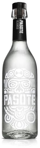 Pasote Blanco Tequila 70cl (40% ABV) | Highly Awarded 100% Agave Tequila with No Additives | Natural Double Distilled Pasote Spirit - Utterly Clean & Clear Savory Notes Balanced with Pineapple Flavour