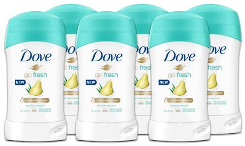 Dove Anti-perspirant Deodorant Stick Pear & Aloe Vera 40ml X 2 Pack