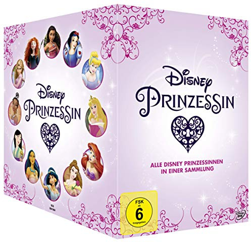 Disney Prinzessinnen Box,12 DVD