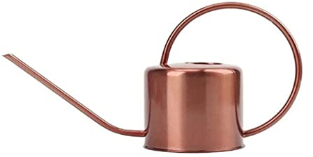 Tograt Arrosoir Bouteille Spray Arrosoir De Couleur Cuivre Arrosoir en Métal avec Bec Arrosoir pour Plantes D'intérieur Arrosoir Arrosoir Plante (Color : Rose Gold, Size : 37.6 * 13 * 20cm)